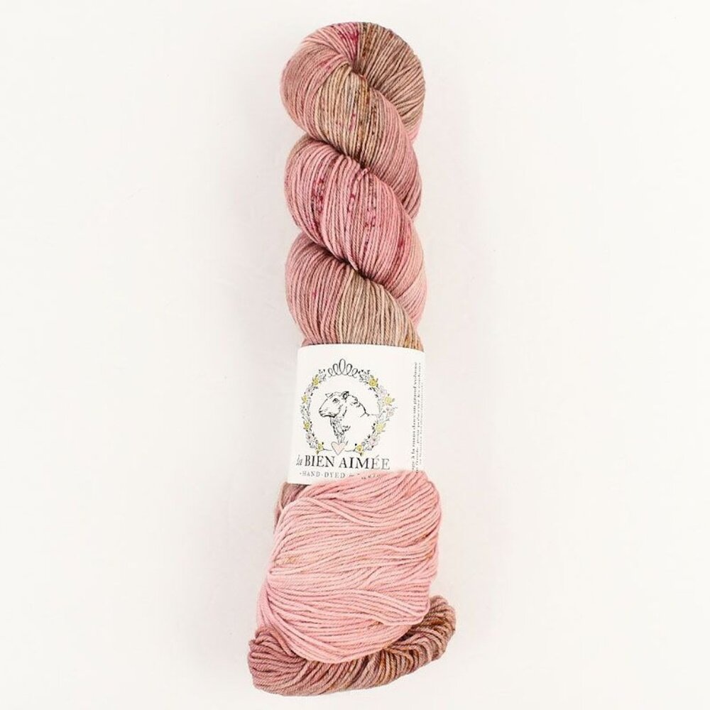La Bien Aimée Merino Super Sock Yarn Superwash Merino Nylon Blend Siena